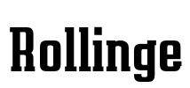 Rollinge Font Image