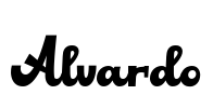 Alvardo Font Image