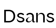 Dsans Font Image