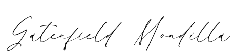 Gatenfield Mondilla Font Image