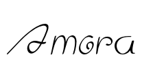 Amora Font Image