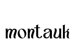 montauk Font Image