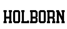 Holborn Font Image