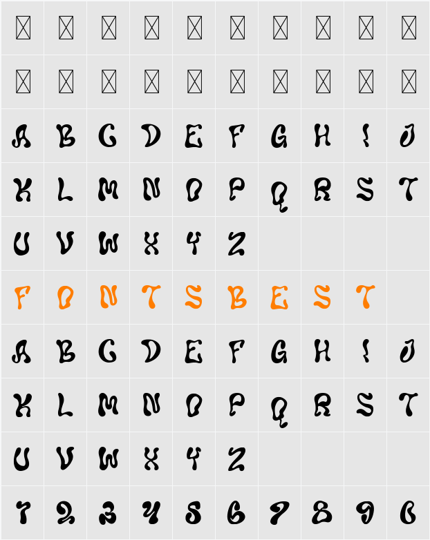 Liquidity Demo Character Map