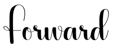 Forward Font Image