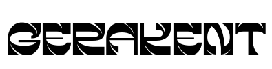 GERAKENT Font Image