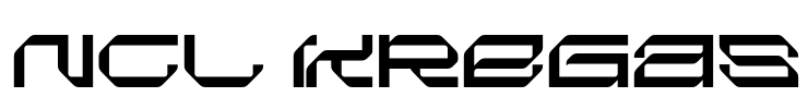 NCL Kregas Font Image