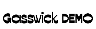 Gasswick DEMO Font Image