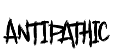 Antipathic Font Image