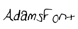 AdamsFont