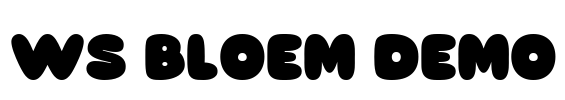 Ws Bloem Demo Font Image