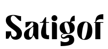 Satigof Font Image