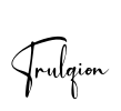 Trulqion Font Image
