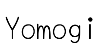 Yomogi Font Image