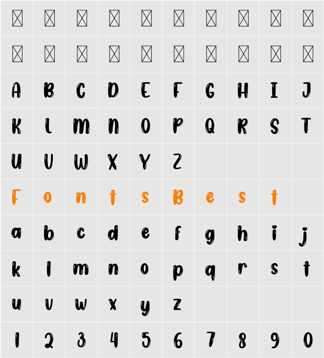 Wild Love Character Map