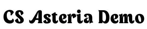 CS Asteria Demo Font Image