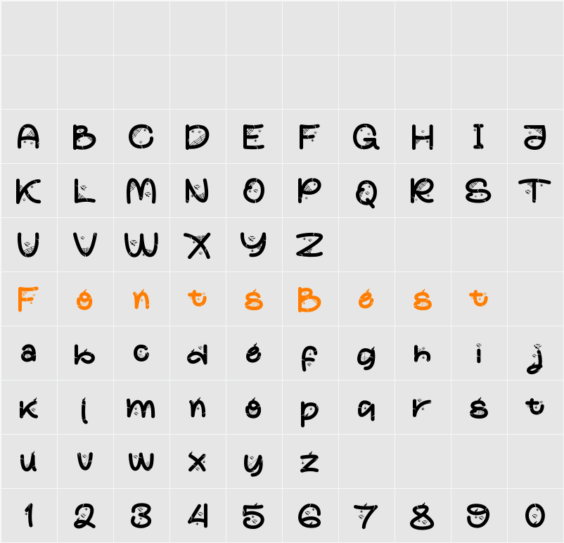 Partty Halloween Character Map