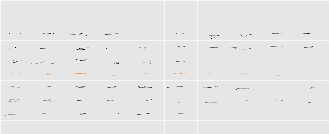 Allington Swash Character Map