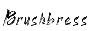 Brushbress Font Image