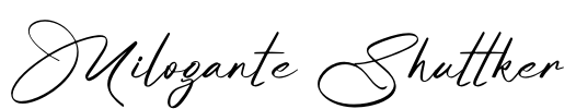 Milogante Shuttker Font Image