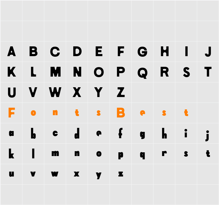 CS Violeta Demo Character Map