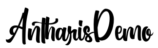 AntharisDemo Font Image