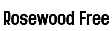 Rosewood Free Font Image