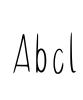 Abcl Font Image