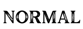Normal Font Image