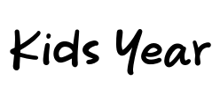 Kids Year Font Image