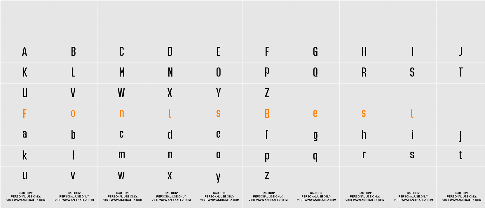 Hagia Pro Semi Bold Character Map