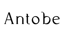 Antobe Font Image