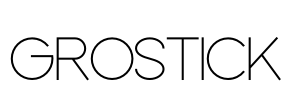 GROSTICK Font Image