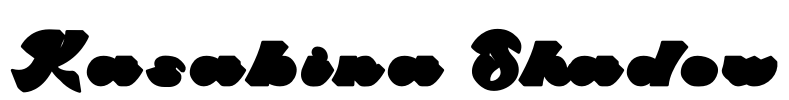 Kasabina Shadow Font Image