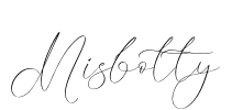 Misbotty Font Image