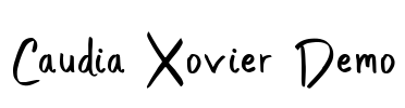 Caudia Xovier Demo