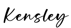 Kensley Font Image