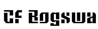 CF Bogswa Font Image