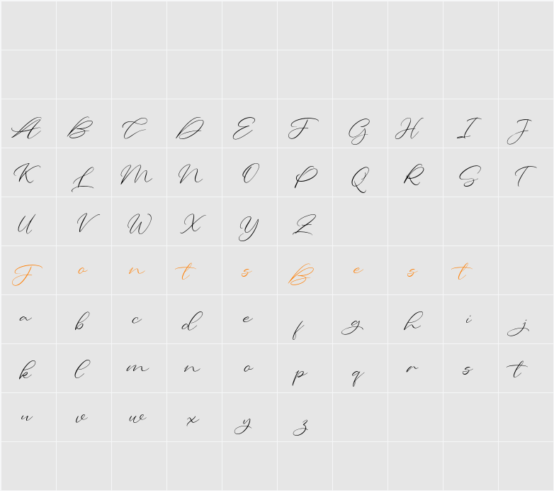 Amalluna FREE Character Map