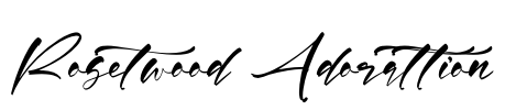 Rosetwood Adorattion Font Image