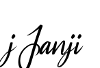 j Janji Font Image
