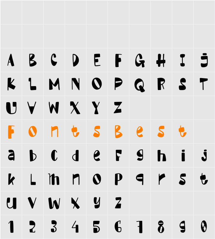 Rainsea Character Map