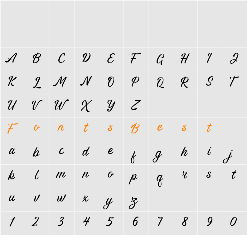 Alluring Character Map