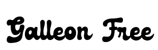 Galleon Free Font Image