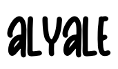 Alyale Font Image