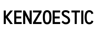 Kenzoestic Font Image