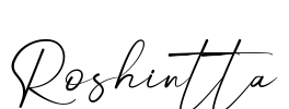 Roshintta Font Image