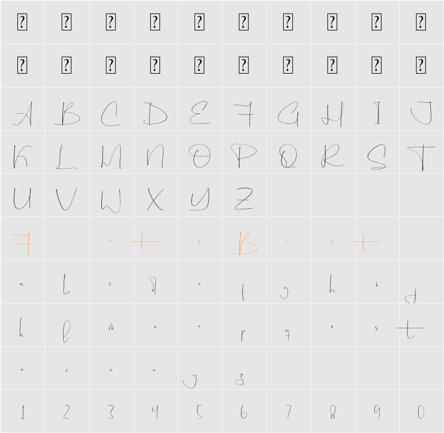 Clomantso Character Map