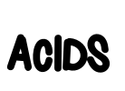 Acids Font Image