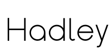 Hadley Font Image